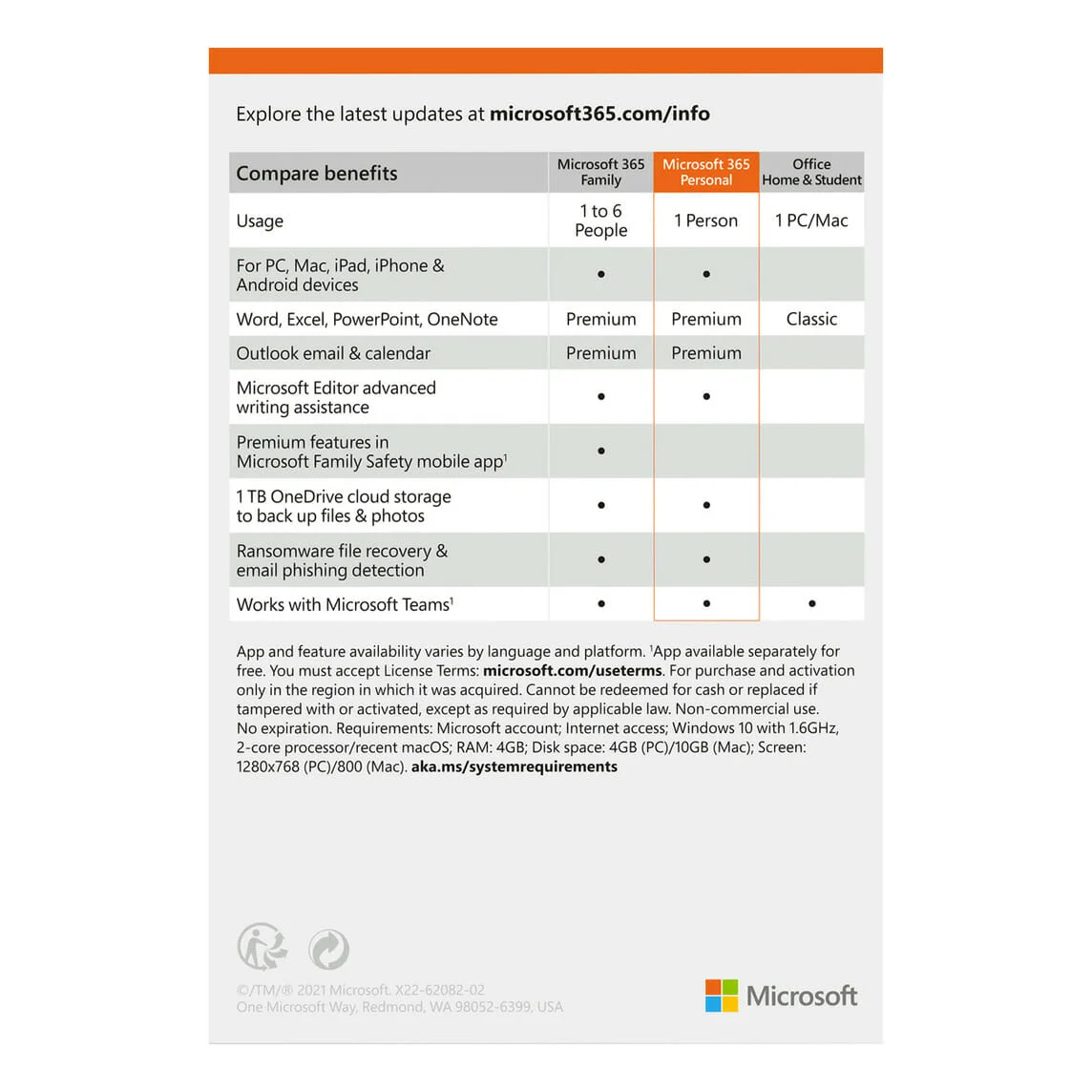 Panafoto on X: Al comprar cualquiera de los productos elegibles podrás  disfrutar de 3 meses EXTRA de Microsoft 365🤩😱‼️ *Microsoft 365 es una  suscripción anual, al canjear 3 meses adicionales disfruta en