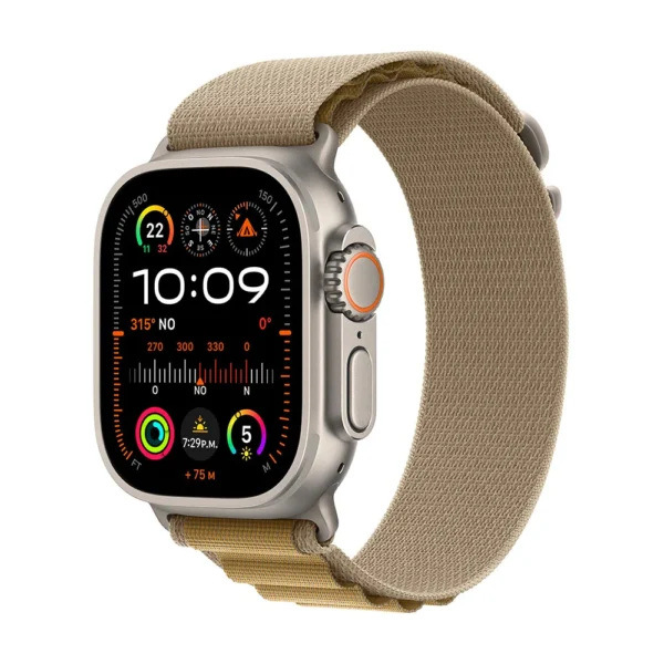 Apple Watch Ultra 2 49mm GPS + Cellular | Titanio natural | Correa Alpine - Imagen 2