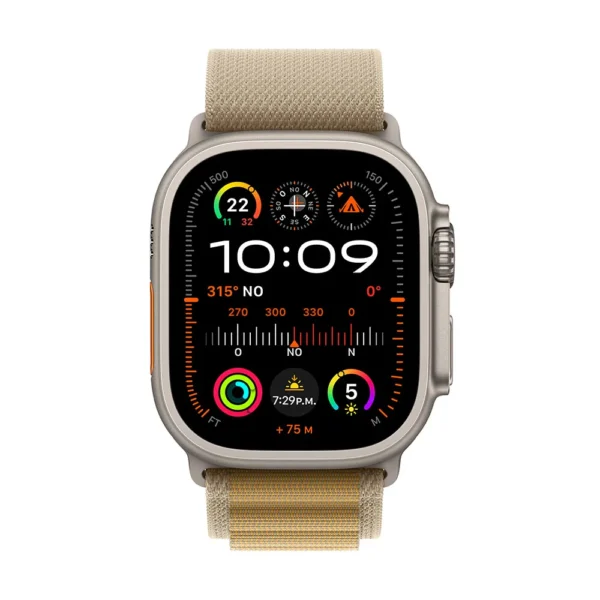 Apple Watch Ultra 2 49mm GPS + Cellular | Titanio natural | Correa Alpine