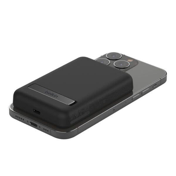 Belkin Batería Externa 5.000mAh + Soporte | Negro